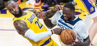 lakers y wolves