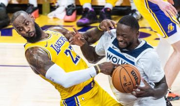 lakers y wolves